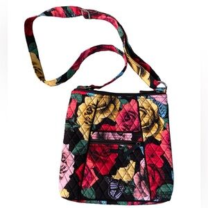 Vera Bradley hipster floral adjustable crossbody bag